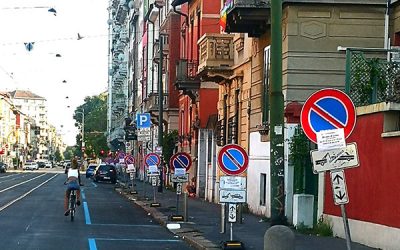 Supporto per lavori di rifacimento segnaletica orizzontale. Noleggio dispositivi...
