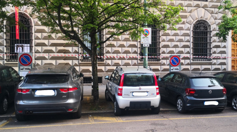 noleggio segnaletica a milano per allestimento cantiere stradale